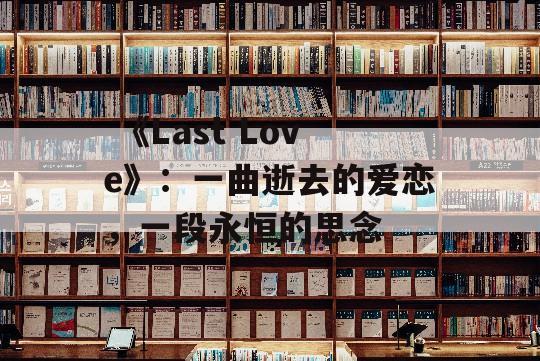  《Last Love》：一曲逝去的爱恋，一段永恒的思念